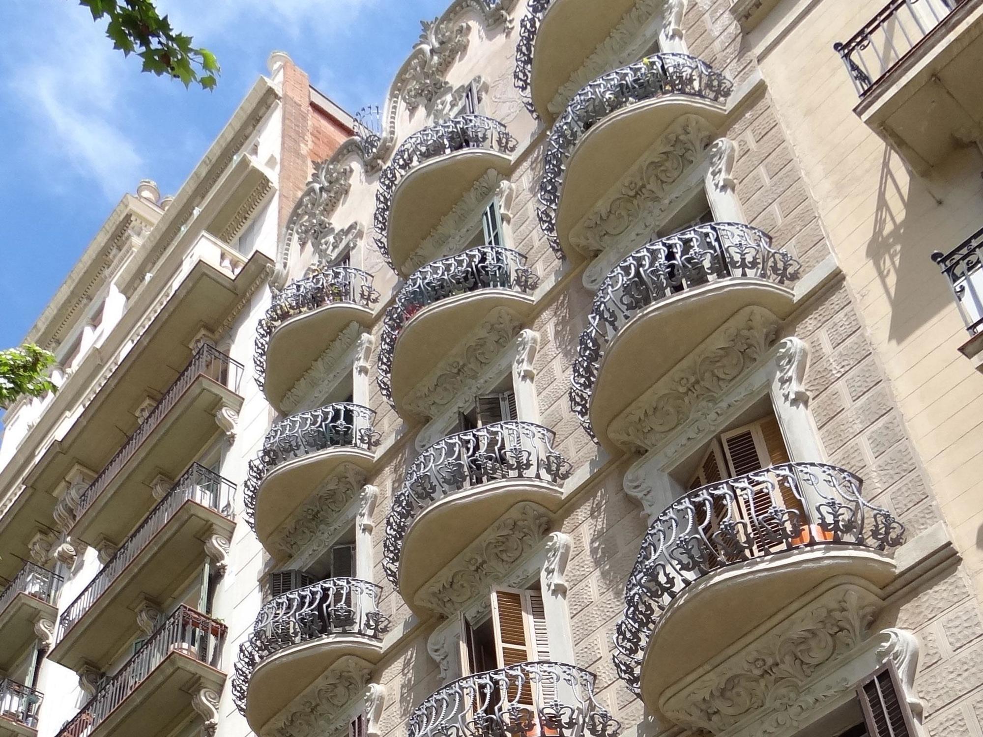 Hostal Balkonis Barcelona Buitenkant foto